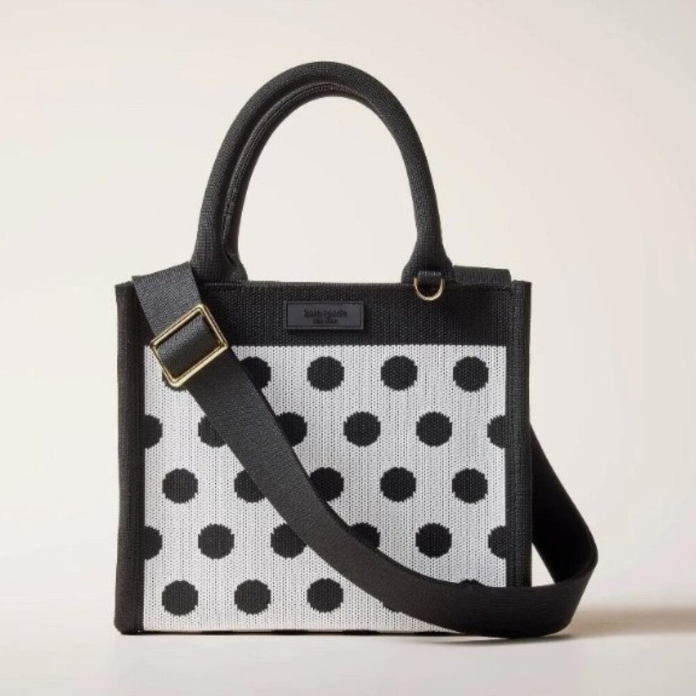 NWT Limited Edition kate spade new york Polka Dot Knit Crossbody Bag